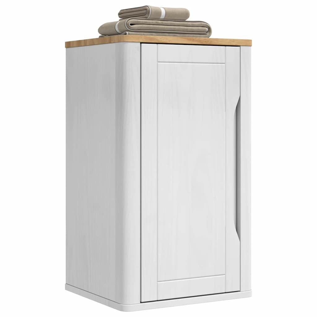 Ντουλάπα τοίχου μπάνιου με ράφι FLORO Λευκό 35 x 30 x 60 cm - Pakobazaar