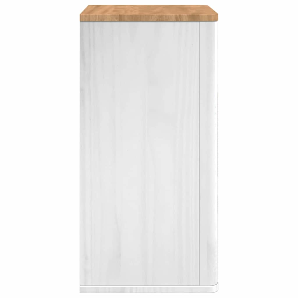 Ντουλάπα τοίχου μπάνιου με ράφι FLORO Λευκό 35 x 30 x 60 cm - Pakobazaar