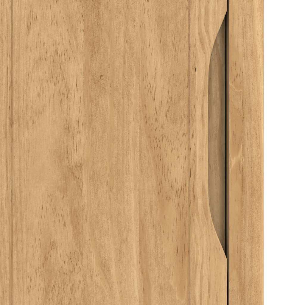 Ψηλό ντουλάπι μπάνιου FLORO Κερωτό καφέ 35 x 30 x 160 εκ - Pakobazaar