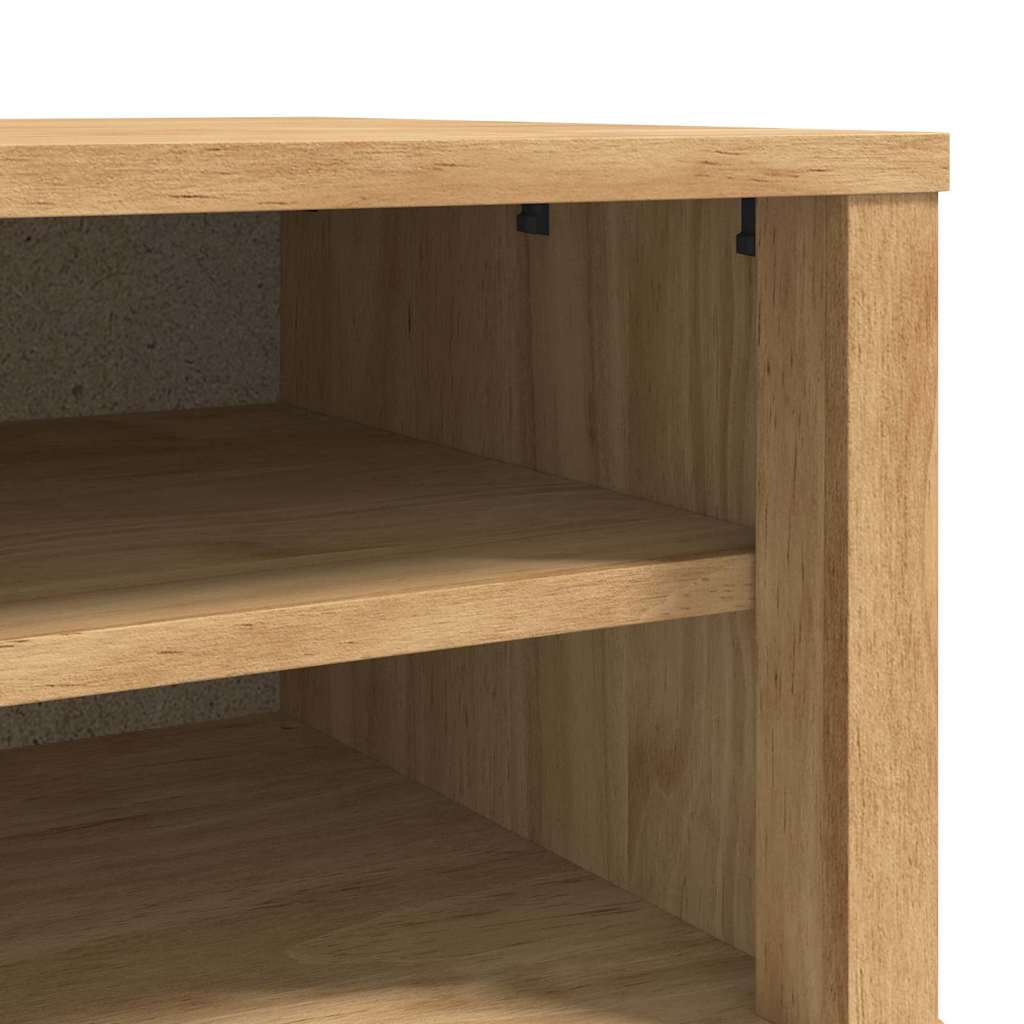 Πάγκος Χωλ με συρτάρι FLORO Κερωτό καφέ 115 x 40 x 45 εκ - Pakobazaar