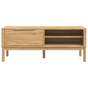 Πάγκος Χωλ με συρτάρι FLORO Κερωτό καφέ 115 x 40 x 45 εκ - Pakobazaar