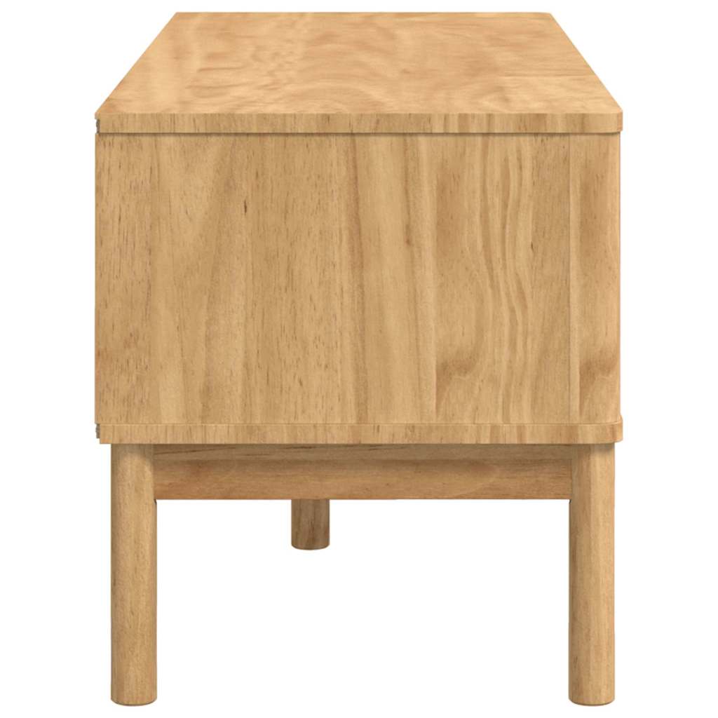 Πάγκος Χωλ με συρτάρι FLORO Κερωτό καφέ 115 x 40 x 45 εκ - Pakobazaar