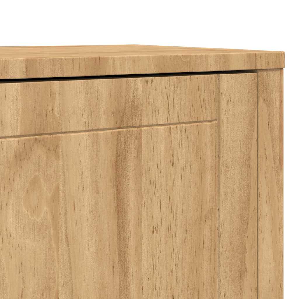 Πλαϊνό γραφείο FLORO Κερωτό καφέ 70 x 30 x 70,5 εκ. - Pakobazaar