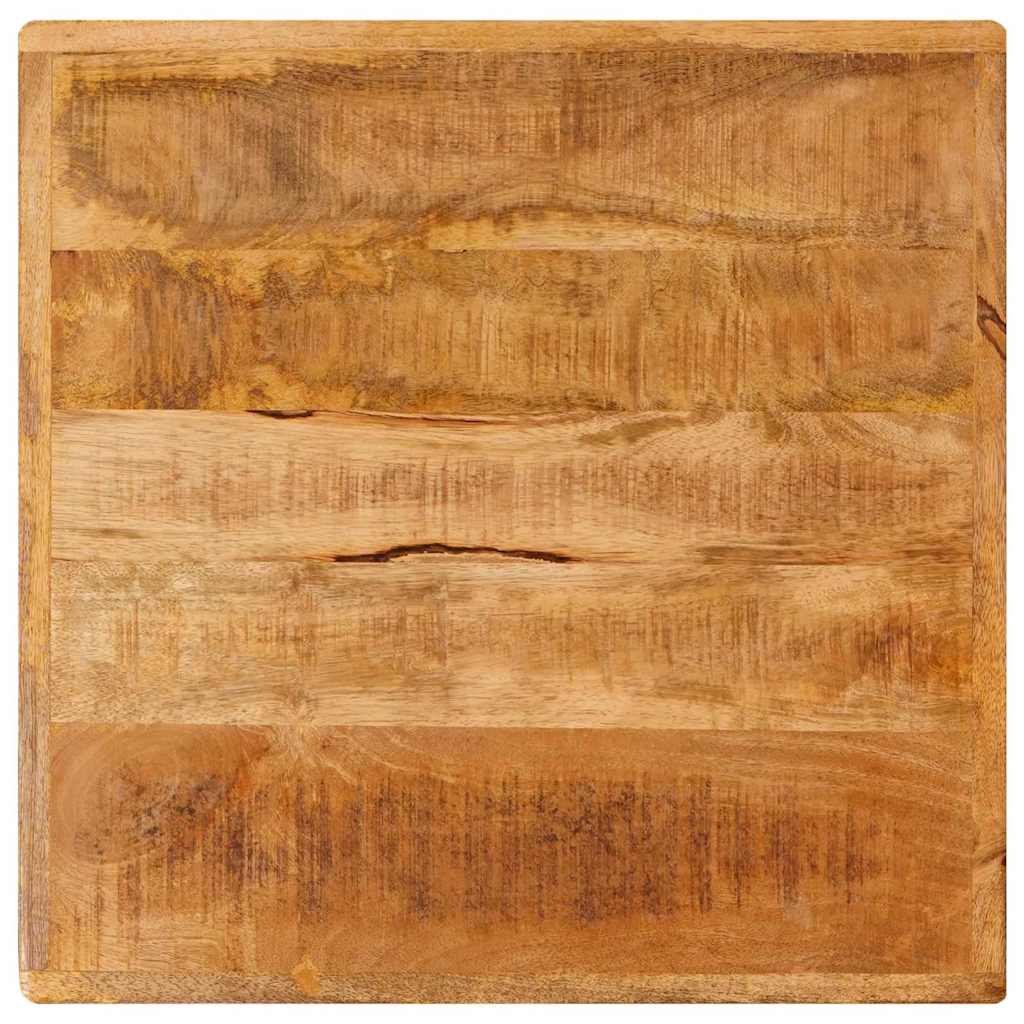 Τραπέζι Bistro Καφέ 50 x 50 x 76 εκ Στερεό ξύλο μάνγκο