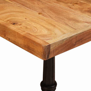 Τραπέζι Bistro Καφέ 50 x 50 x 76 εκ Στερεό Ξύλο Ακακίας - Pakobazaar