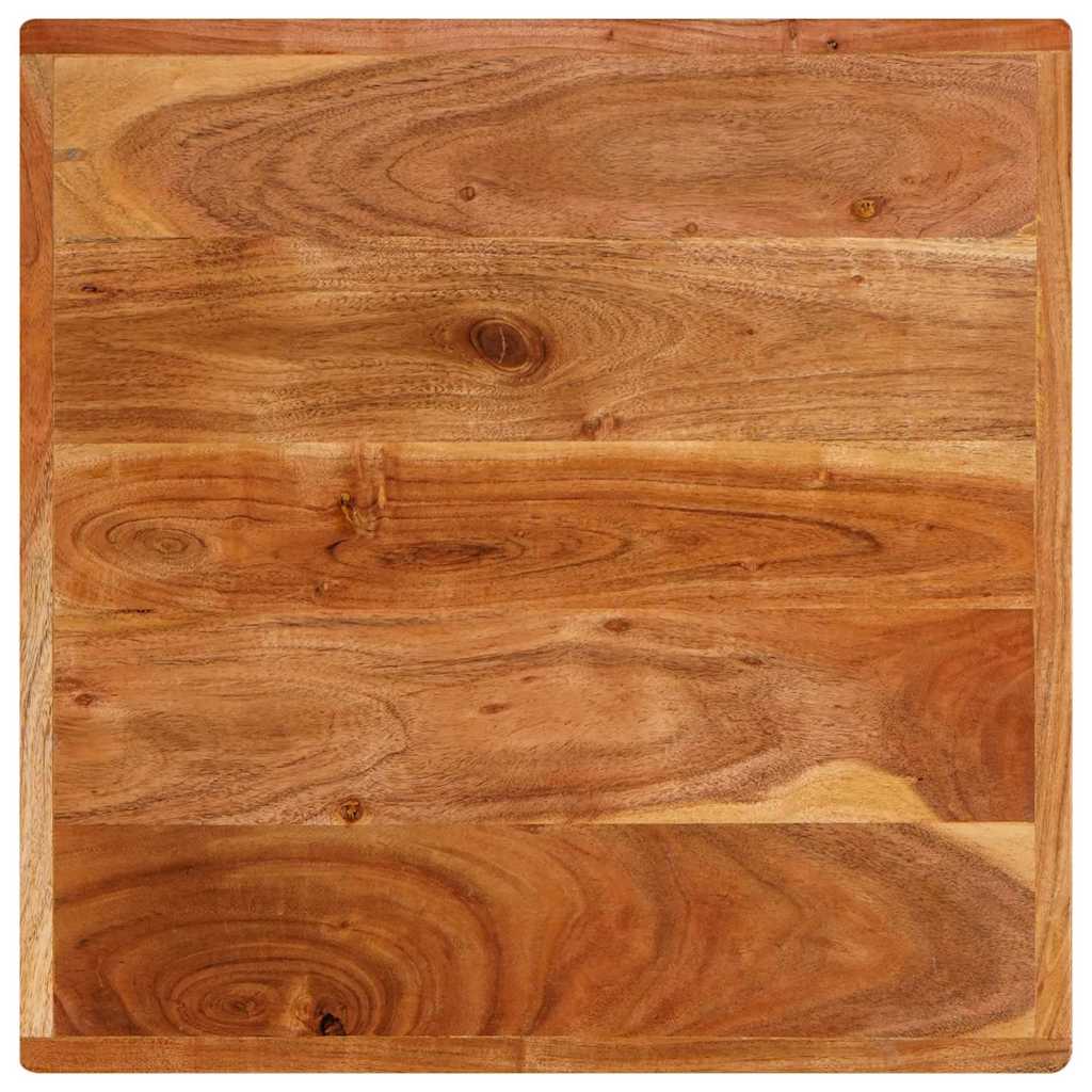 Τραπέζι Bistro Καφέ 50 x 50 x 76 εκ Στερεό Ξύλο Ακακίας - Pakobazaar
