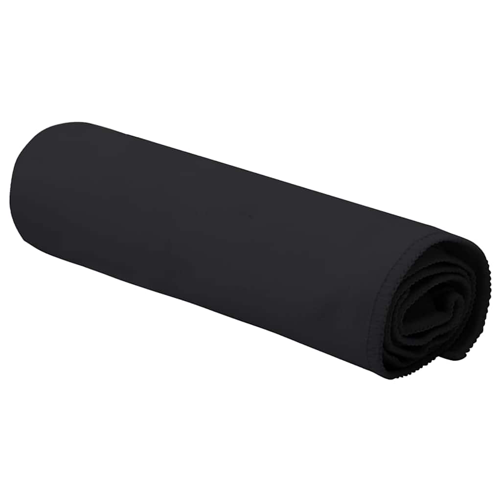 Αθλητικές Πετσέτες 2 pcs Μαύρο 50 x 30 cm