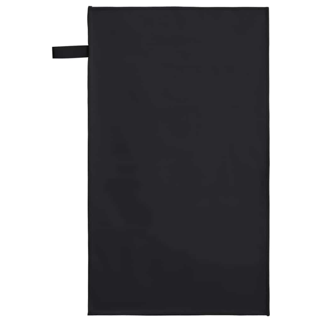 Αθλητικές Πετσέτες 2 pcs Μαύρο 50 x 30 cm