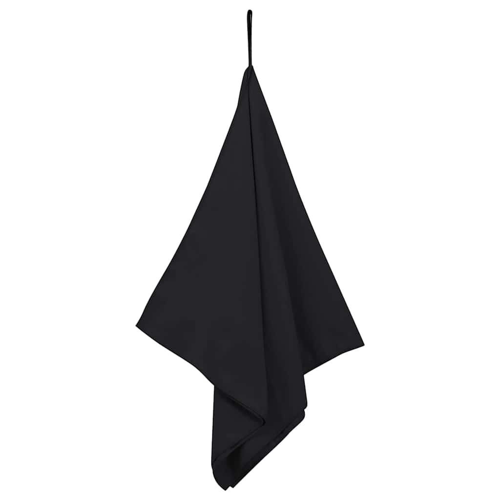 Αθλητικές Πετσέτες 2 pcs Μαύρο 100 x 50 cm