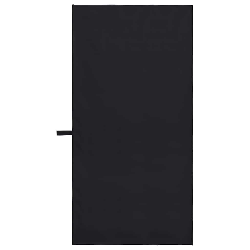 Αθλητικές Πετσέτες 2 pcs Μαύρο 100 x 50 cm
