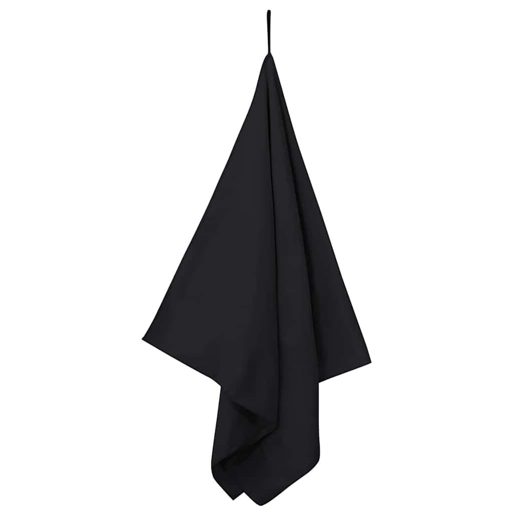 Αθλητικές Πετσέτες 2 pcs Μαύρο 140 x 70 εκ