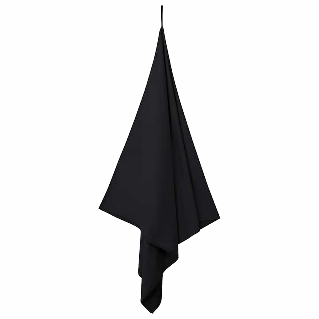 Αθλητικές Πετσέτες 2 pcs Μαύρο 180 x 90 cm