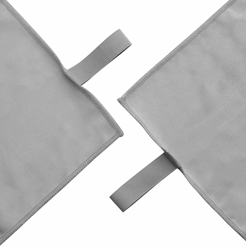 Αθλητικές Πετσέτες 2 pcs Σκούρο γκρι 50 x 30 cm