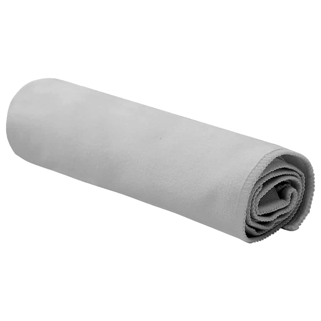 Αθλητικές Πετσέτες 2 pcs Γκρι 50 x 30 cm