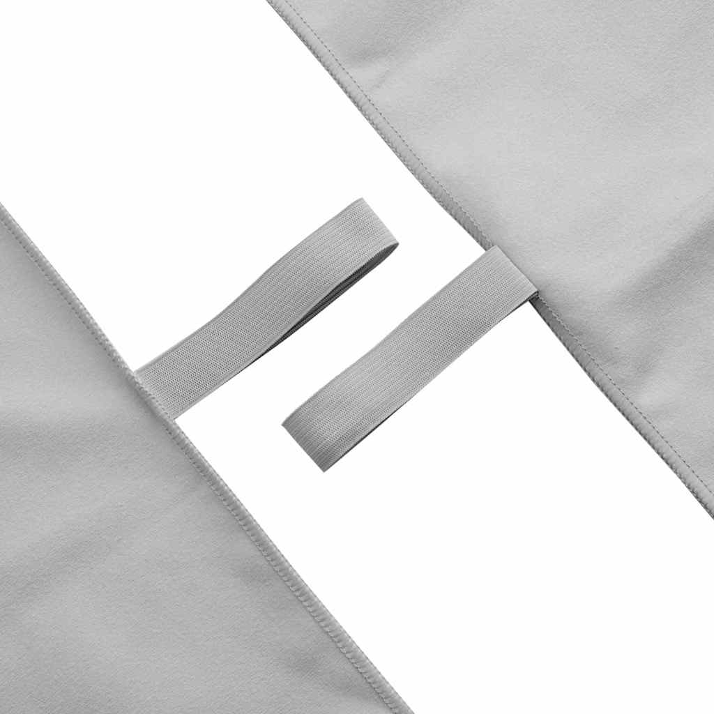 Αθλητικές Πετσέτες 2 pcs Γκρι 100 x 50 cm