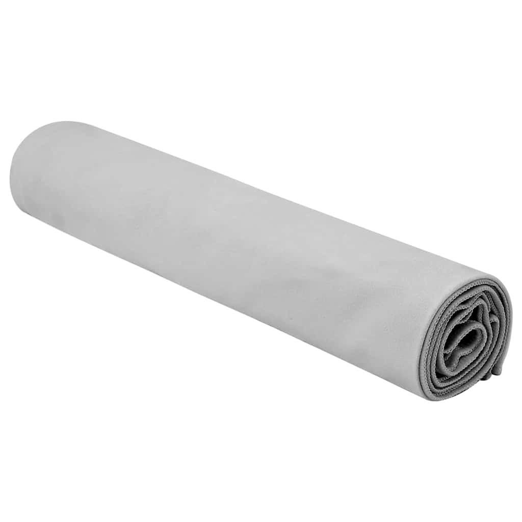 Αθλητικές Πετσέτες 2 pcs Γκρι 140 x 70 εκ