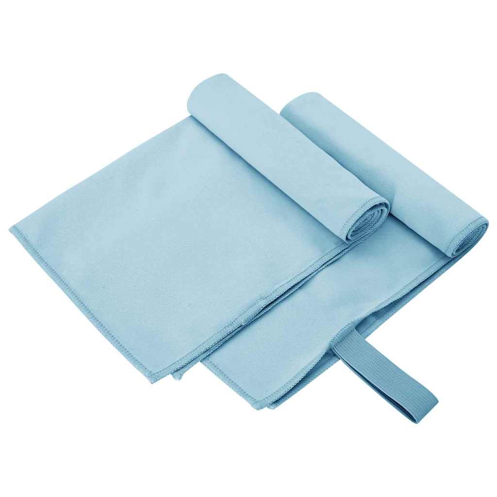 Αθλητικές Πετσέτες 2 pcs Μπλε 50 x 30 cm - Pakobazaar