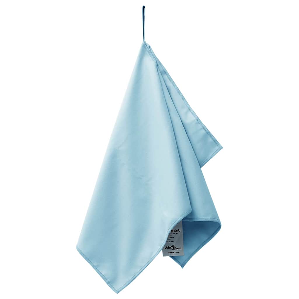 Αθλητικές Πετσέτες 2 pcs Μπλε 50 x 30 cm - Pakobazaar