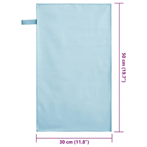 Αθλητικές Πετσέτες 2 pcs Μπλε 50 x 30 cm - Pakobazaar