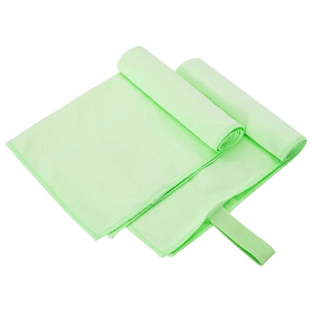 Αθλητικές Πετσέτες 2 pcs Πράσινο 50 x 30 cm