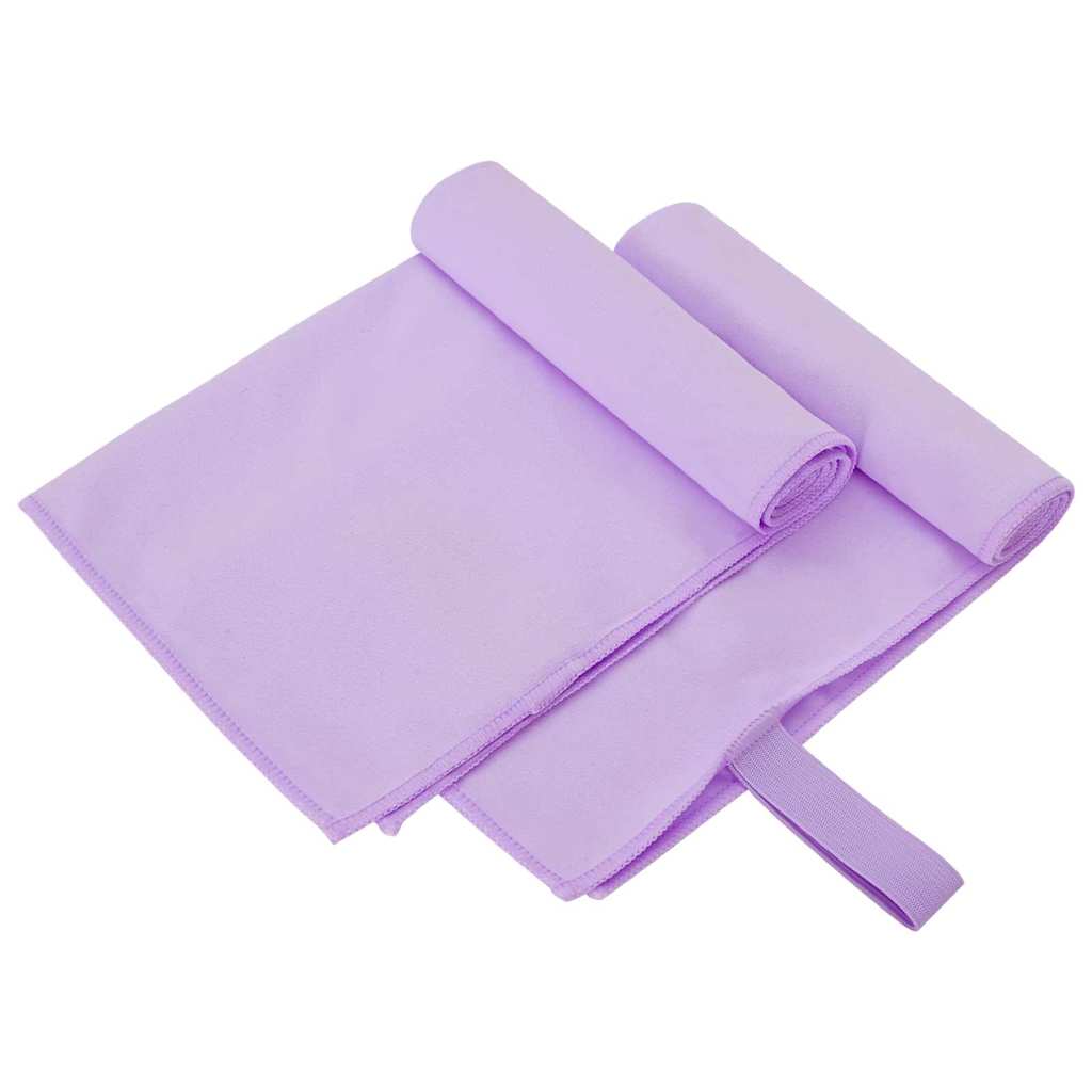 Αθλητικές Πετσέτες 2 pcs Μοβ 50 x 30 cm - Pakobazaar