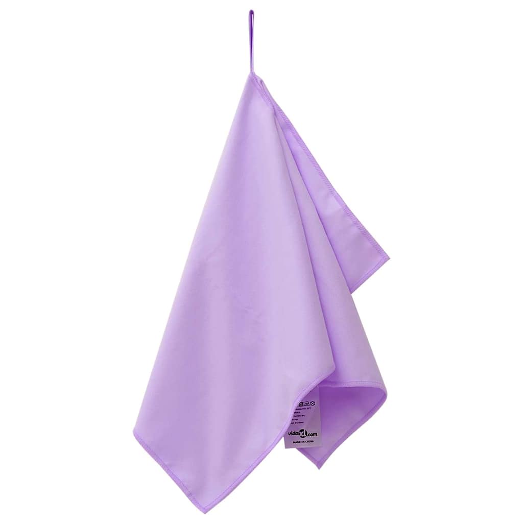 Αθλητικές Πετσέτες 2 pcs Μοβ 50 x 30 cm - Pakobazaar