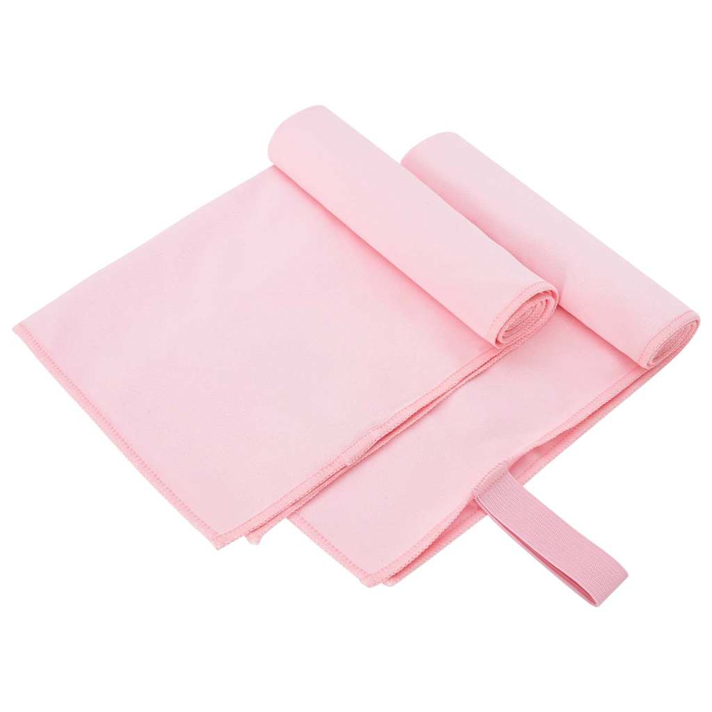 Αθλητικές Πετσέτες 2 pcs Ροζ 50 x 30 cm