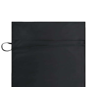 Πετσέτες ξαπλώστρας 2 τμχ. Μαύρο 210 x 75 cm - Pakobazaar