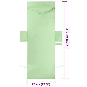 Πετσέτες ξαπλώστρας 2 pcs Πράσινο 210 x 75 cm - Pakobazaar