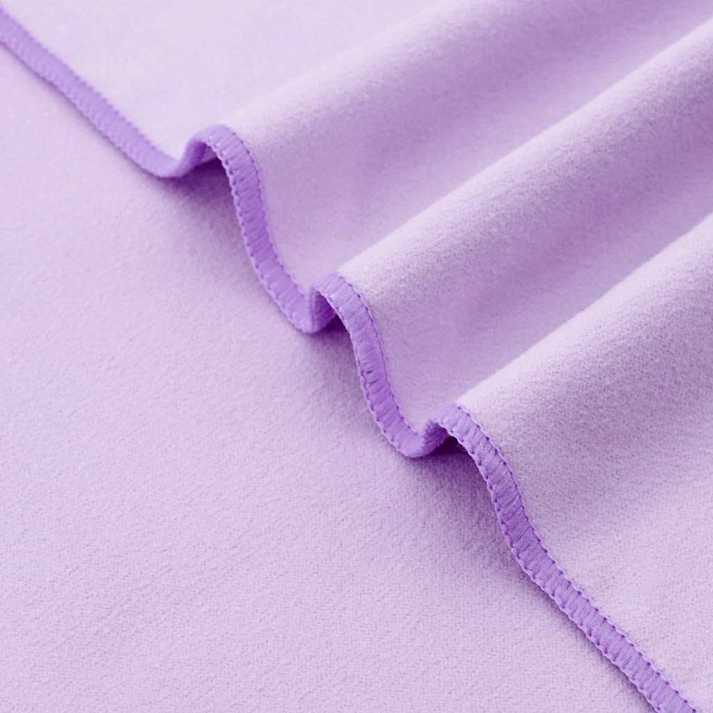 Πετσέτες ξαπλώστρας 2 pcs Μοβ 210 x 75 cm