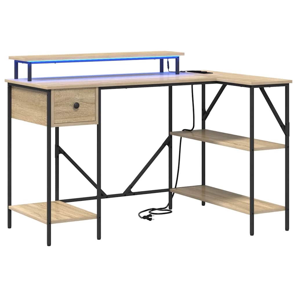 Γραφείο Δρύς Sonoma 120 x 79 x 86,5 εκ. Επεξεργασμένο ξύλο - Pakobazaar