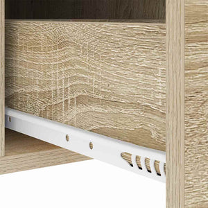 Κομοδίνο 2 pcs Δρύς Sonoma 30 x 48 x 61 εκ Επεξεργασμένο ξύλο - Pakobazaar