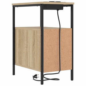 Κομοδίνο 2 pcs Δρύς Sonoma 30 x 48 x 61 εκ Επεξεργασμένο ξύλο - Pakobazaar