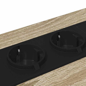 Κομοδίνο 2 pcs Δρύς Sonoma 42 x 41 x 56 εκ. Επεξεργασμένο ξύλο - Pakobazaar