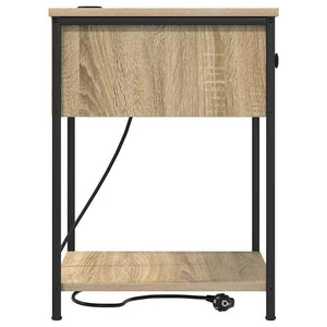 Κομοδίνο 2 pcs Δρύς Sonoma 42 x 41 x 56 εκ. Επεξεργασμένο ξύλο - Pakobazaar