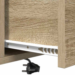 Κομοδίνο 2 pcs Δρύς Sonoma 42 x 41 x 56 εκ. Επεξεργασμένο ξύλο - Pakobazaar