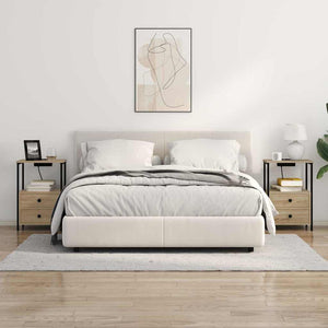 Κομοδίνο Δρύς Sonoma 40 x 31 x 60 εκ. Επεξεργασμένο ξύλο - Pakobazaar