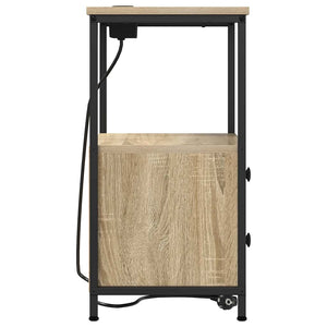 Κομοδίνο 2 pcs Δρύς Sonoma 40 x 31 x 60 εκ. Επεξεργασμένο ξύλο - Pakobazaar