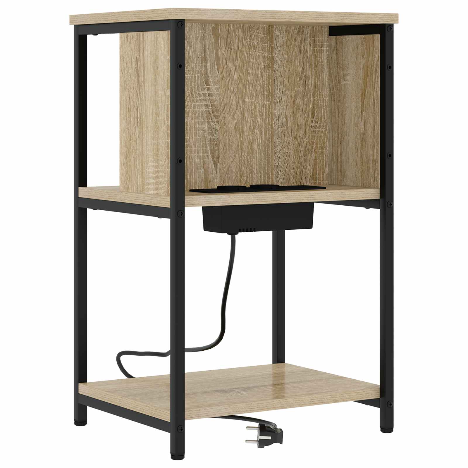 Κομοδίνο Δρύς Sonoma 38 x 31 x 61 εκ Επεξεργασμένο ξύλο - Pakobazaar