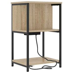 Κομοδίνο Δρύς Sonoma 38 x 31 x 61 εκ Επεξεργασμένο ξύλο - Pakobazaar