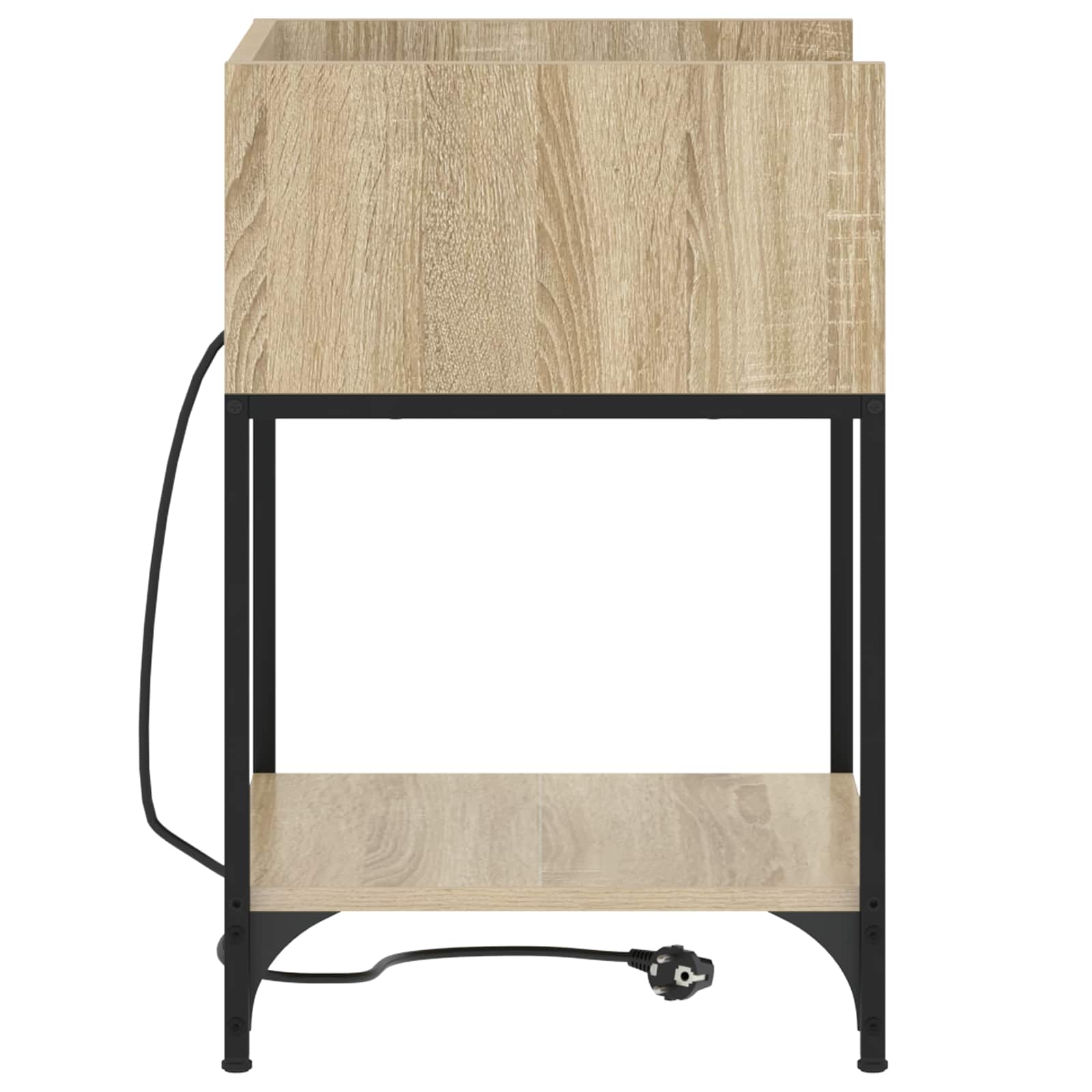 Κομοδίνο με ράφι Δρύς Sonoma 40 x 40 x 61 εκ Επεξεργασμένο ξύλο - Pakobazaar