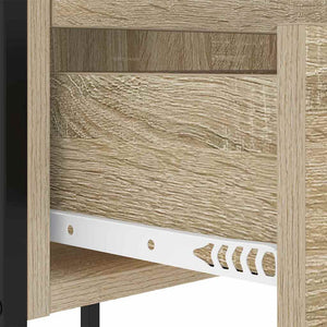 Κομοδίνο 2 pcs Δρύς Sonoma 42 x 41 x 61 εκ Επεξεργασμένο ξύλο - Pakobazaar