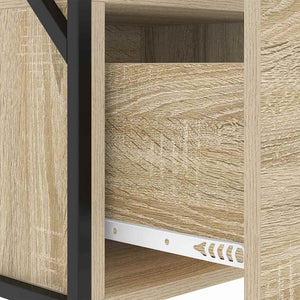 Κομοδίνο 2 pcs Δρύς Sonoma 40 x 31 x 60 εκ. Επεξεργασμένο ξύλο - Pakobazaar