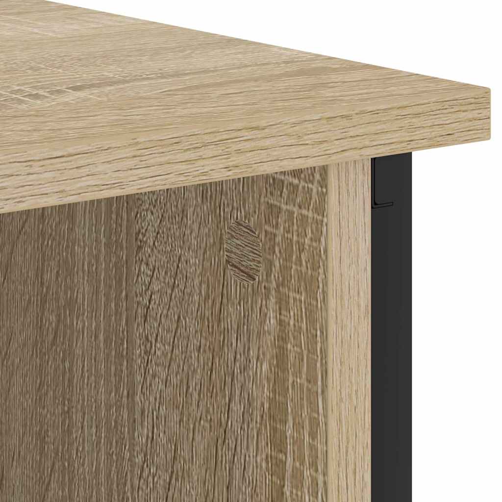 Κομοδίνο Δρύς Sonoma 55 x 31 x 76 εκ Επεξεργασμένο ξύλο - Pakobazaar