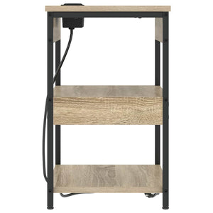 Κομοδίνο 2 pcs Δρύς Sonoma 41 x 31 x 51 εκ. Επεξεργασμένο ξύλο - Pakobazaar