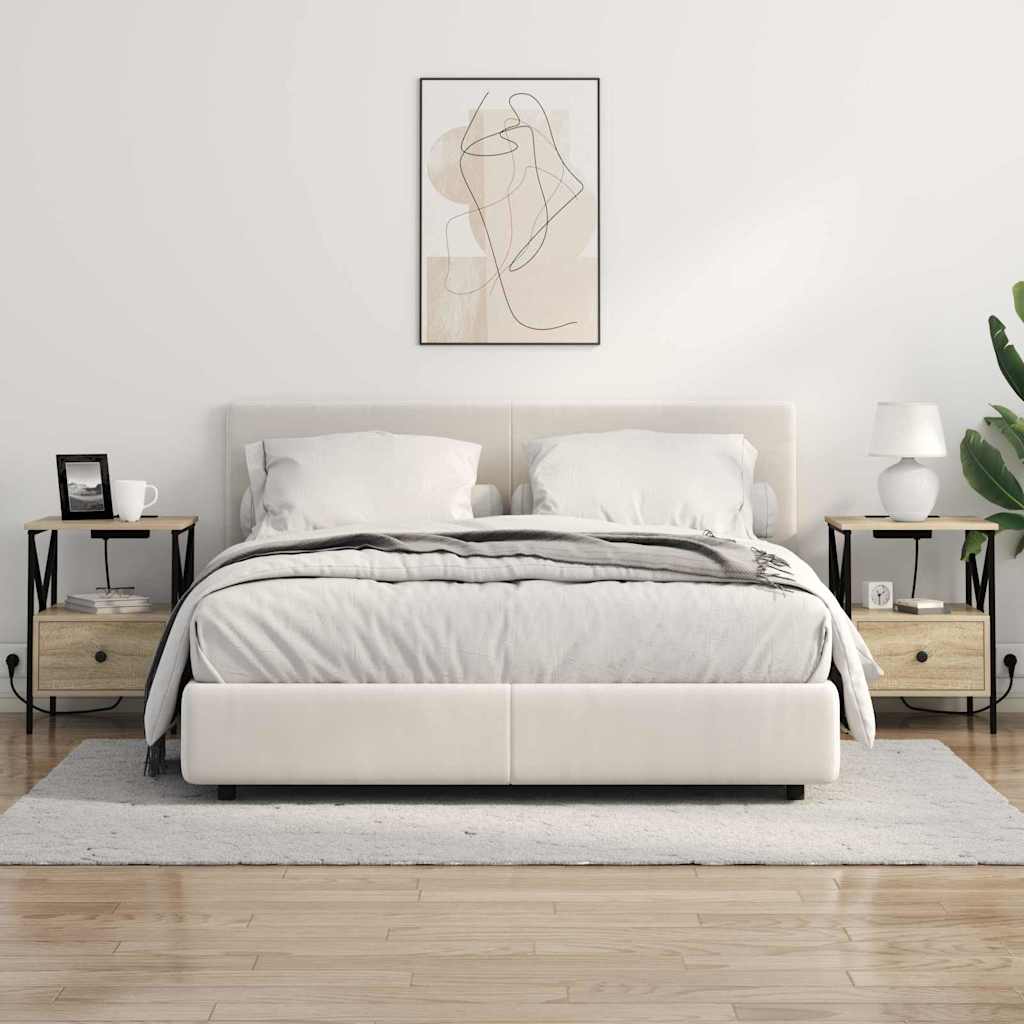 Κομοδίνο Δρύς Sonoma 41,5 x 40,5 x 55 εκ. Επεξεργασμένο ξύλο - Pakobazaar