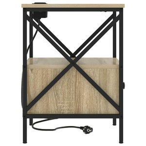 Κομοδίνο Δρύς Sonoma 41,5 x 40,5 x 55 εκ. Επεξεργασμένο ξύλο - Pakobazaar