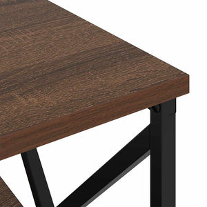 Κομοδίνο με συρτάρι 2 pcs Καφέ δρυς 41,5 x 40,5 x 55 εκ. - Pakobazaar
