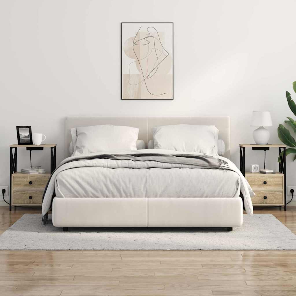 Κομοδίνο Δρύς Sonoma 40 x 31 x 60 εκ. Επεξεργασμένο ξύλο - Pakobazaar