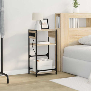 Κομοδίνο Δρύς Sonoma 40 x 27 x 76 εκ Επεξεργασμένο ξύλο - Pakobazaar